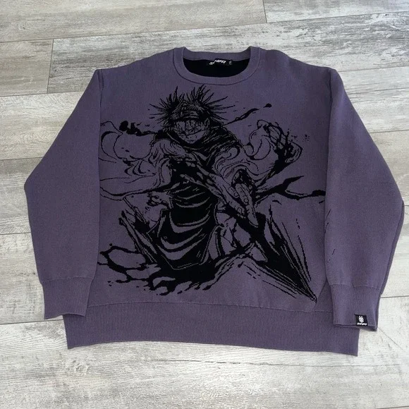 Sweaters | Shihiko Choso Jjk Purple Blood Manipulation Knitted